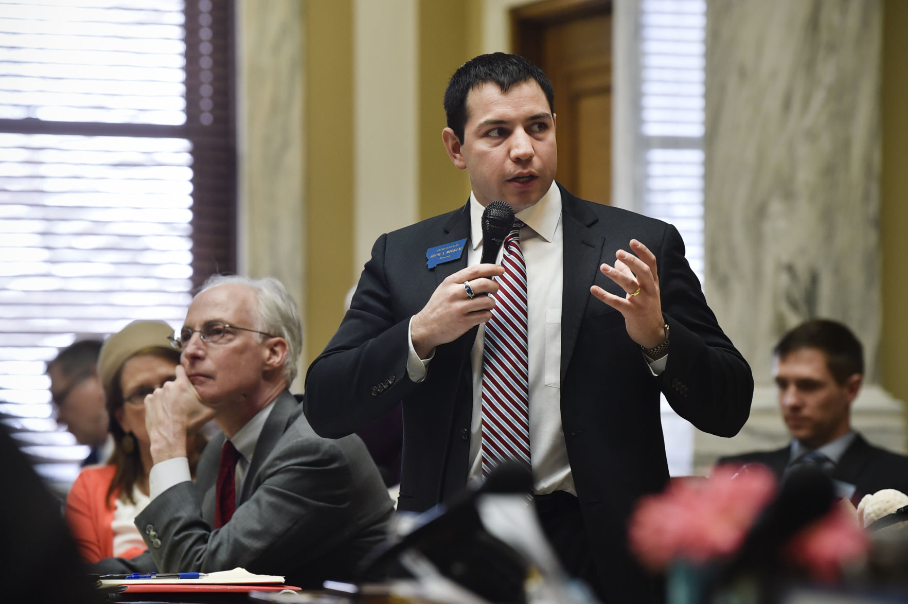 Minority Whip Rep. Shane Morigeau, D-Missoula,